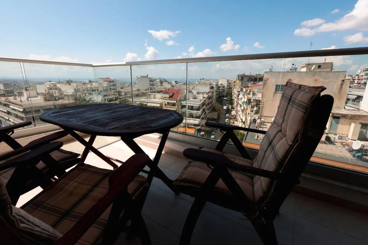 Apartamento New 98M2 Flat With Sea View And Parking Spot Tesalónica 0*,
